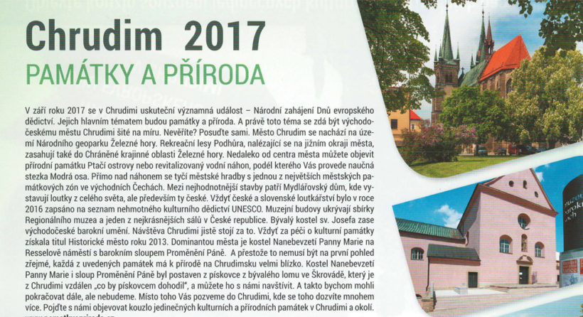 Památky a Příroda 2017 – PROGRAM