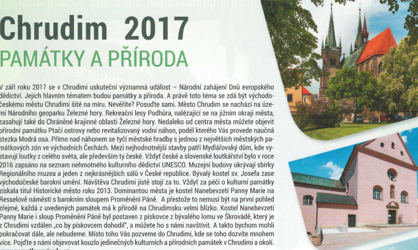 Památky a Příroda 2017 – PROGRAM